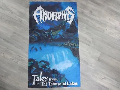 Buy Amorphis Flag Flagge Poster Death Metal Tiamat Bloodbath 66 • 25.79£