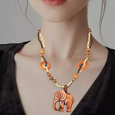 Buy Pendant Necklaces Wooden Antique Unique Jewelry For Men Women Unisex Girls • 6.30£