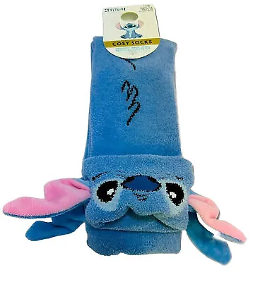 Buy Ladies Disney Lilo & Stitch X1 Pack Cosy Socks - Size 4-8 - Primark - BNWT • 4.49£