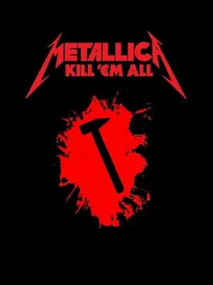 Buy Metal Kill Em All / Photo / Keychain / Magnet Magnet / Patch / Sticker • 9.15£