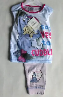 Buy Eeyore 2-3 Year PJ's Disney Pyjama Set • 3.50£