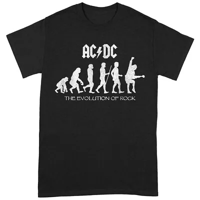 Buy AC/DC Evolution Of Rock Black Kids T-Shirt OFFICIAL • 10.59£