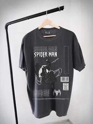 Buy 90s Vintage Black Suit Spidey Comfort Colors Shirt, Retro Superhero, Comic Book • 36.12£