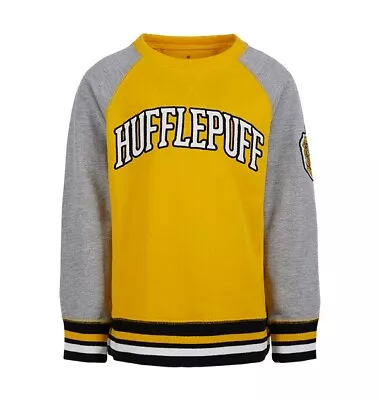 Buy Hufflepuff Official Wizarding World Of Harry Potter Crew Sweatshirt Size XLarge • 15.12£