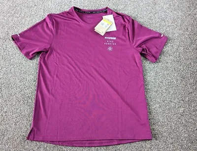Buy Nike Dri-FIT UV Run Division Miler T-shirt RRP £39.95 DM4711-610 Size - Small • 17.99£