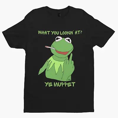 Buy Ye Muppet T-Shirt - Animal Adult Kermit Muppets Cool Retro Cartoon Xmas Gift • 8.39£