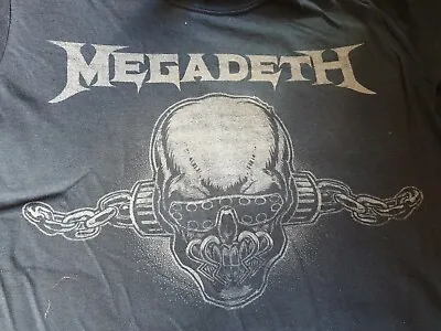 Buy Megadeth Tour Shirt T Tee Shirt S Small New  Black • 9.99£