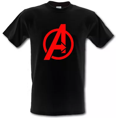 Buy AVENGERS LOGO Marvel DC Comics SUPERHERO CHILDREN'S T-shirt **ALL AGES** • 13.99£