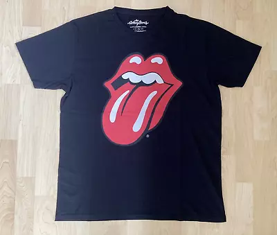 Buy The Rolling Stones Rolling Tongue Logo 2017 Black T Shirt XL • 14£