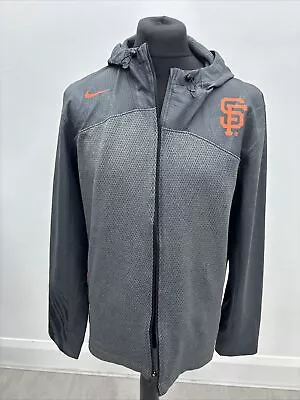Buy Vintage Nike SF Giants  Jacket Gray Size L  • 4£