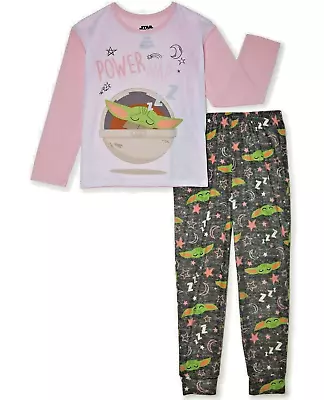 Buy Baby Yoda Pajamas PJs The Child Pink Star Wars 2 Piece Set Size XS 4-5 NEW • 7.06£