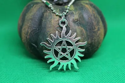 Buy Supernatural Pentagram Keychain Charm Zipper Pull Witchcraft Witch Pagan Jewelry • 9.46£