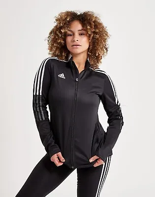 Buy Adidas Women Track Jacket - SLIM FIT - Tiro 21  GM7307 Black/White - Women's • 21.91£