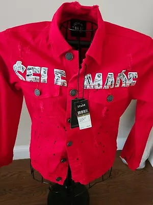 Buy Denim  Red Jacket Women S Self Made Spark Premium Denim Superior NWT • 27.40£
