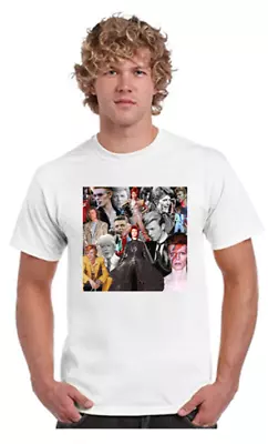Buy David Bowie Gildan T-Shirt Gift Men Unisex S,M,L,XL,2XL Plus Black Cotton Bag • 10.99£