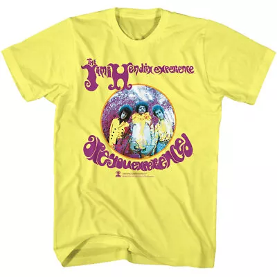 Buy Jimi Hendrix Are You Expeienced Circle Photo Men's T Shirt Rock Band Music Merch • 42.29£