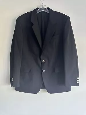 Buy Varteks International Jacket Blazer Chest 40” Black Smart Silver Colour Buttons • 11.15£
