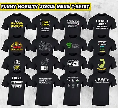 Buy Funny Novelty T-Shirts For Men Unisex Joke T-shirt And Birthday Tees • 8.99£