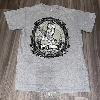 Buy Rare Chuck Ragan Hot Water Music Band Solo Shirt T-Shirt Gildan Size Small Grey • 24.99£