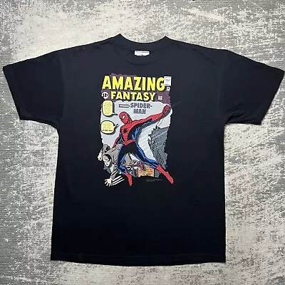 Buy Vintage 1999 Marvel Spider-Man Comic Promo Tshirt XL RARE 90’s  • 30£
