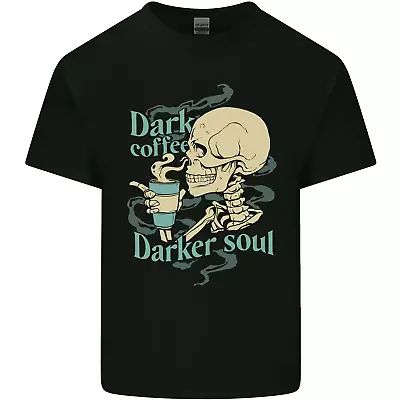 Buy Dark Coffee Darker Soul Skull Kids T-Shirt Childrens • 10.12£