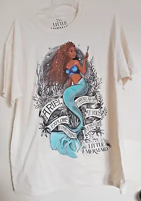 Buy Disney The Little Mermaid Ariel Explore My Voice For Women T-Shirt Size Large • 20.89£