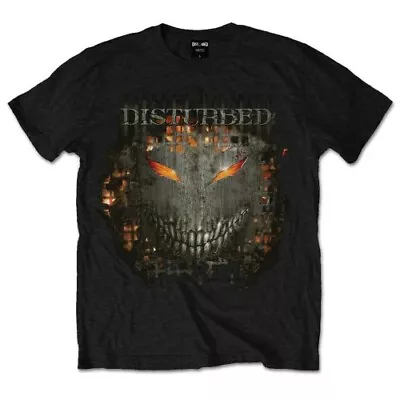 Buy Disturbed Mens Black T Shirt Tee Album Cover Metal Fan Band Merch Gift Official • 12.95£