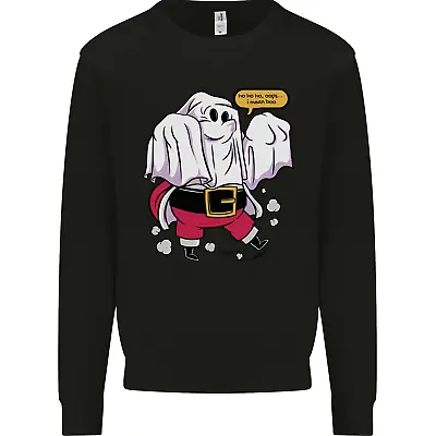 Buy Funny Santa Ghost Christmas Halloween Mens Sweatshirt Jumper • 16.99£