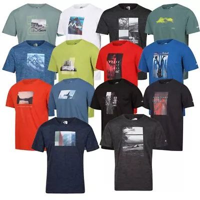 Buy 2 Pack Regatta Quick Dry Mens Printed T-Shirt Wicking Running Gym Breathable Top • 10.99£