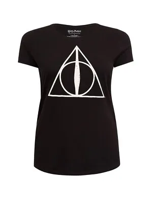 Buy Torrid Harry Potter Movie Deathly Hallows Scoop Neck Tee Shirt New • 21.59£