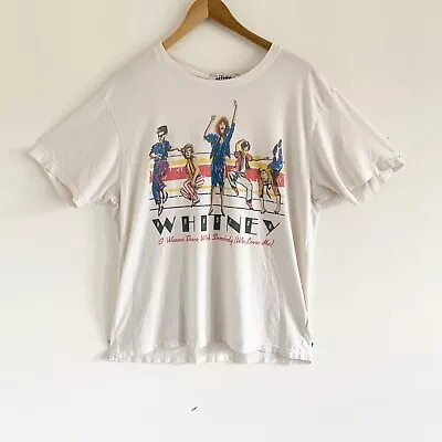 Buy Women's Whitney Houston Graphic Tee Shirt Medium [read] • 38.54£