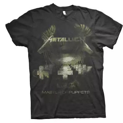 Buy Metallica Unisex T-Shirt: Master Of Puppets Distressed OFFICIAL NEW  • 19.60£