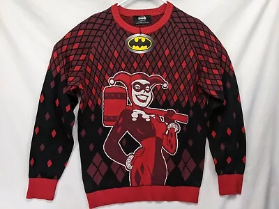 Buy Harley Quinn Hammer Time Ugly Christmas Sweater New Size Large Unisex • 38.63£