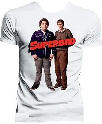 Buy Official Superbad White Size  L T-shirt Bnib • 6.99£