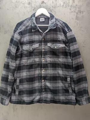 Buy Columbia Flannel Shirt Jacket Size XL Fleece Lined Plaid Workwear Hiking Fishing • 26.95£
