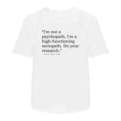 Buy Funny Arthur Conan Doyle Quote Men's / Women's Cotton T-Shirts (TA352306) • 11.99£