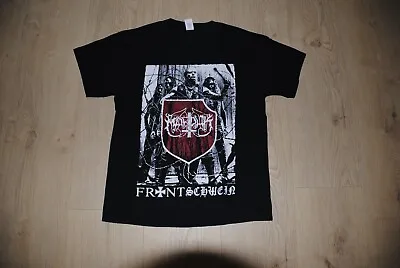 Buy Original Marduk Frontschwein Large L T-shirt Memento Mori Behemoth Dimmu Borgir • 14.21£
