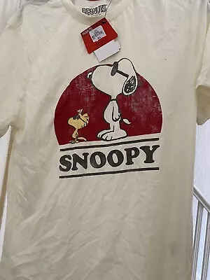 Buy Peanuts Snoopy And Woodstock  Licensed   Medium Tee Shirt • 10£