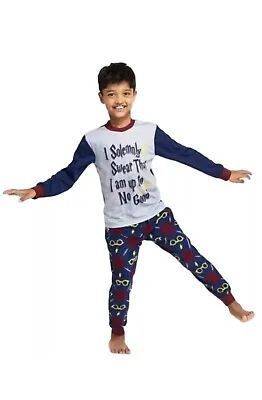 Buy Harry Potter Kids Pajamas NEW Size 4 - I Solemnly Swear That I Am Up To No Good • 8.60£