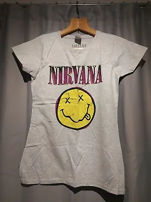 Buy Nirvana Womens Tshirt SzS • 10£