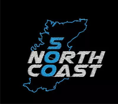 Buy North Coast 500 Scotland Unisex Embroidered ZIP Hoodie Hoody Xmas Gift  • 27.99£