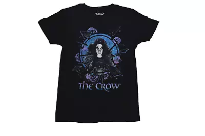 Buy The Crow By Goodie Two Sleeves Womens Rose Graphic Black Shirt NWT S, L, XL • 9.46£