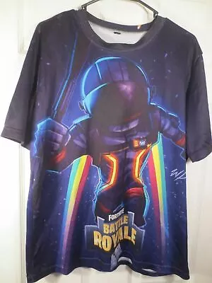 Buy FORTNITE BATTLE ROYALE Gaming Playstation Graphic Jersey Shirt - See Measurement • 23.97£