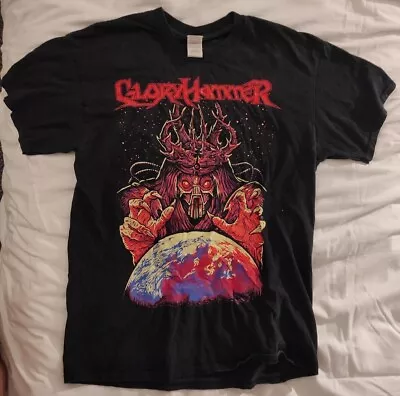 Buy GloryHammer European Galactic Tour Shirt Large • 10£