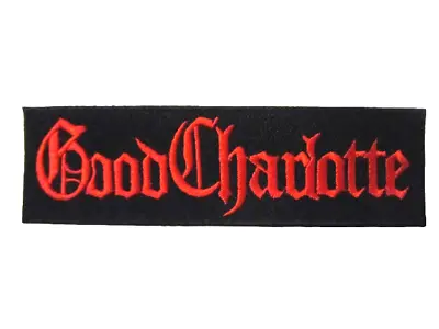 Buy Good Charlotte Punk Rock Music Band Iron On/Sew On  Patch 4.2cm X 14.4cm (H X W) • 5.25£