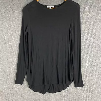 Buy Witchery Shirt Womens Extra Small Black Top Tunic Relaxed Office Corporate • 12.46£