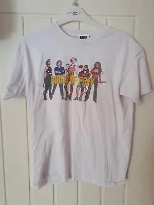 Buy Birds Of Prey Girl's Women's White T-Shirt Size Medium • 0.99£