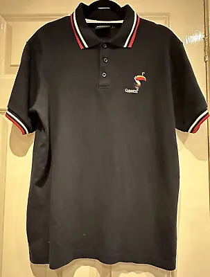 Buy Guinness Toucan Polo T-shirt Black Small - White & Red Collar/Sleeve • 11.99£