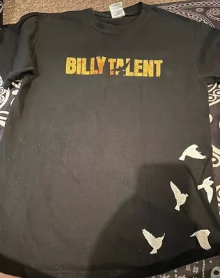 Buy Billy Talent T Shirt Rare Pop Punk Rock Band Merch Tee Size Small • 14.30£