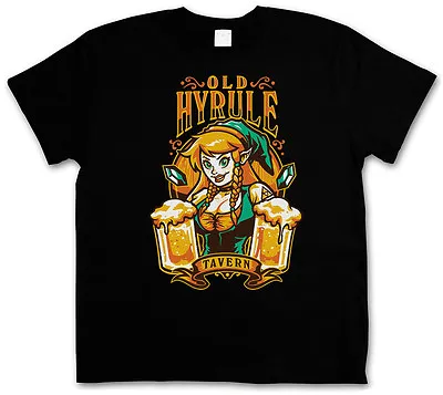 Buy OLD HYRULE TAVERN I T-SHIRT - Link Gameboy Legend Game Retro Zelda Triforce Logo • 20.16£